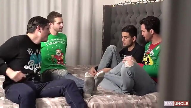 2 Lads, 2 Dads - Son Swap gaysex bareback video